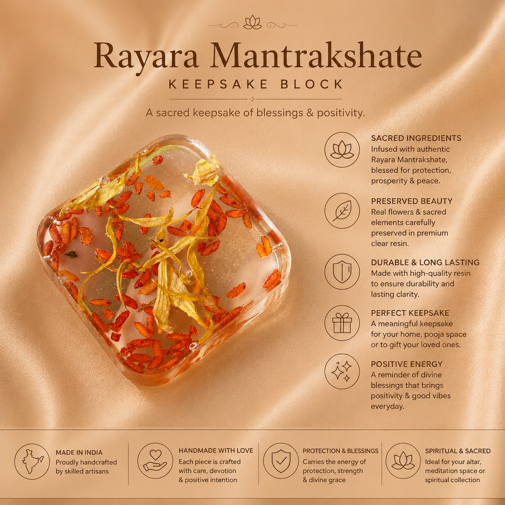 Rayara Mantrakshate Keepsake Block